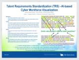 In the current cyber landscape, it is critical to optimize the talent pipeline for the cyber workforce because the demand for qualified cybersecurity professionals continues to outstrip the talent pool that is available. In this regard, techniques for data visualization provide a useful way to monitor, recruit, develop, and retain talented workforce in the cybersecurity industry. The analysis of cyber-ready workforce enables knowledge, skills and role mapping across federal and state agencies while also providing a framework for standardizing cyber workforce talent pipeline.
